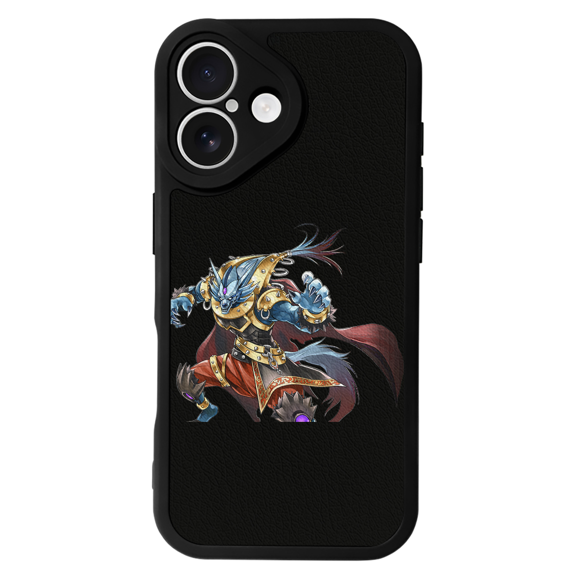 （画像用） 遊☆戯☆王 Yu-Gi-Oh! 【iPhone 16シリーズ対応】シリコンスマホケース（レザー調） 材質：シリコン